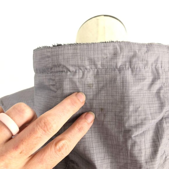 Free Country Women's Size Small Light Grey Reversible Full Zip Hooded Jacket - Picture 8 of 14